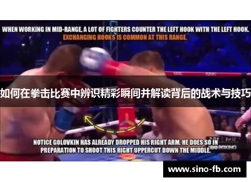如何在拳击比赛中辨识精彩瞬间并解读背后的战术与技巧